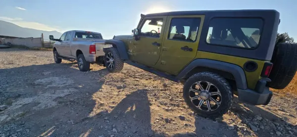 Arrastre de Jeep Wrangler
