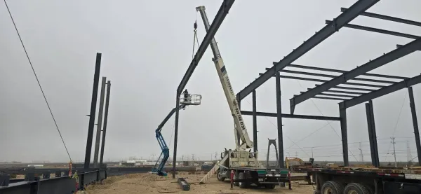 Grúa National · Construcción Industrial